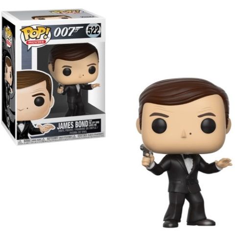 Funko Pop Movies: James Bond - Roger Moore Collectible Figure (New)