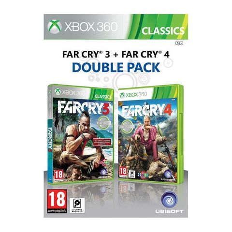 Far Cry 3 + Far Cry 4 Double Pack (Xbox 360) (New)