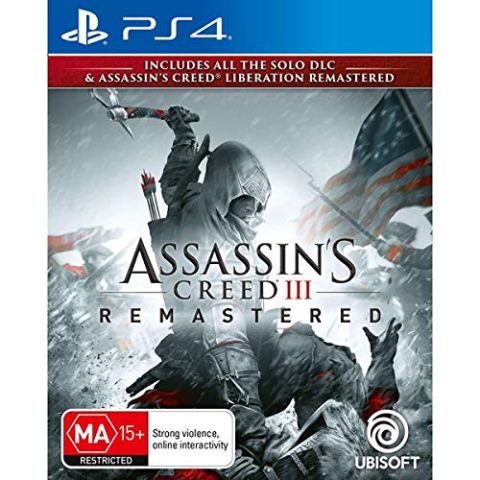 Assassin's Creed III Remastered & Liberation Remastered PS4 (New)