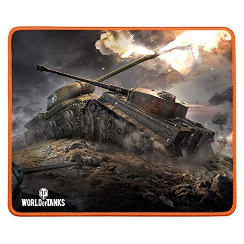Konix World of Tanks MP-10 Large Gaming Mousepad Mat with Rubber Texture Grip - Multicoloured (New)