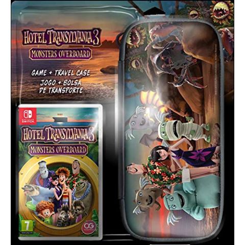 Hotel Transylvania 3: Monsters Overboard Switch Game + Travel Case (Nintendo Switch) (New)