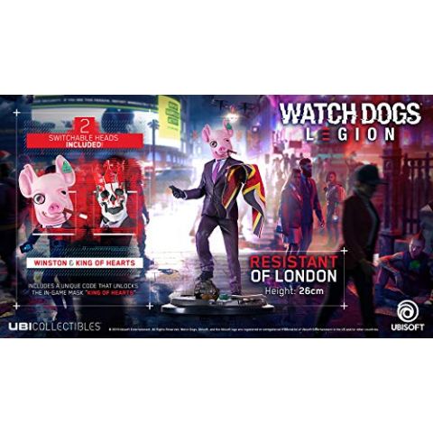 Watch Dogs: Legion - Resistant Of London Statue (New)