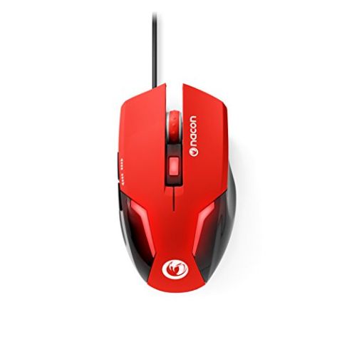NACON Gaming Mice (2400 DPI) (Red) (New)