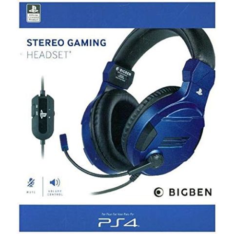 Official Playstation Gaming Headset V3 Blue (PS4) (New)