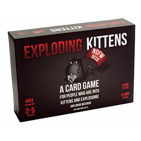 Exploding Kittens: A Card Game About Kittens (NSFW Edition) /Toys (New)