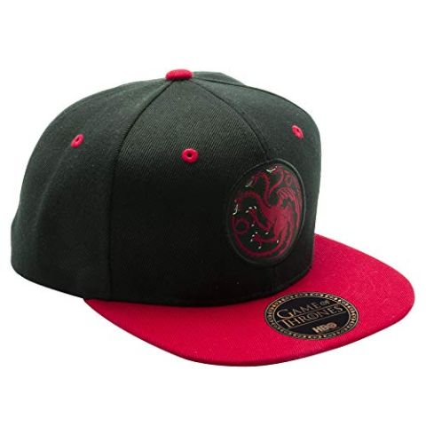 ABYstyle - Game of Thrones - Targaryen Snapback Cap - Black and Red - One Size (New)