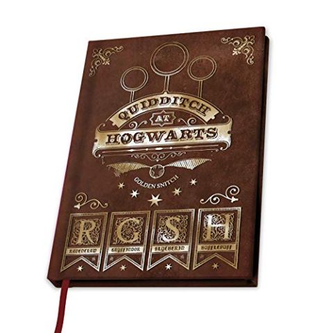 Harry Potter - Quidditch A5 Hardcover Notebook (New)