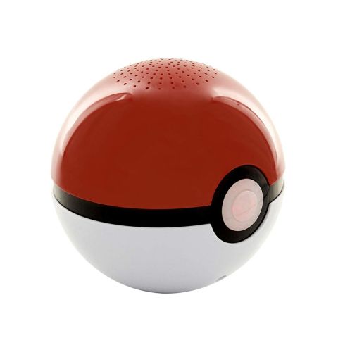 TEKNOFUN Poke Ball Pokemon Wireless Speaker - Red/White (New)