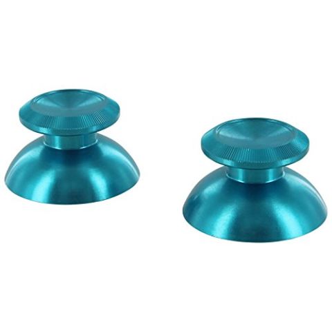 ZedLabz aluminium alloy metal analog thumbsticks for Sony PS4 controllers - Blue (New)