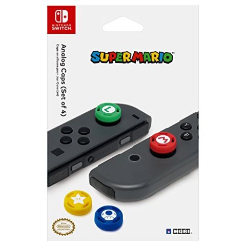 HORI Nintendo Switch Super Mario Analog Caps (Nintendo Switch) (New)