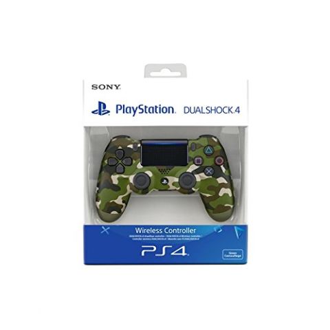 New Sony PlayStation DualShock - Green Camo (PS4) (New)