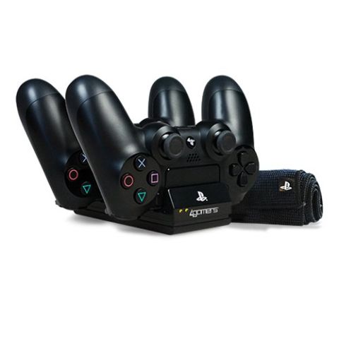 A4T 4Gamers Twin Charging Dock for PS4 Controllers (New)