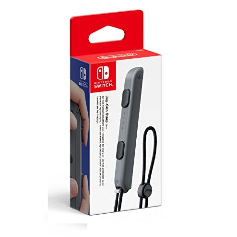 Nintendo Switch Joy-Con Controller Strap - Grey (New)