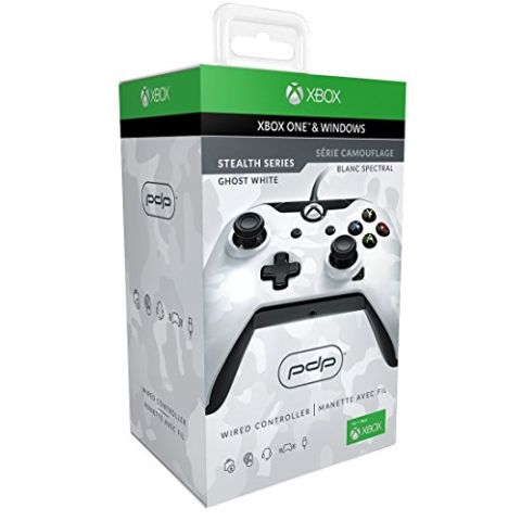 Wired Controller - White Camo (Xbox One) (New)