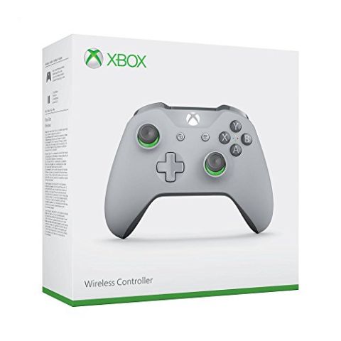 Xbox Wireless Controller - Grey/Green (New)