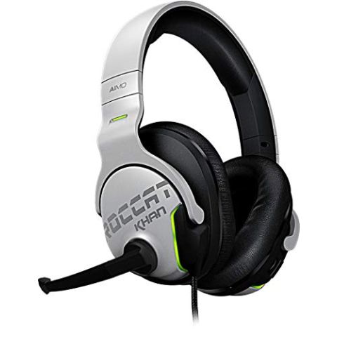 Roccat Khan Aimo 7.1 Hi Resolution RGB Gaming Headset, White Roc-14-801 (PC) (New)