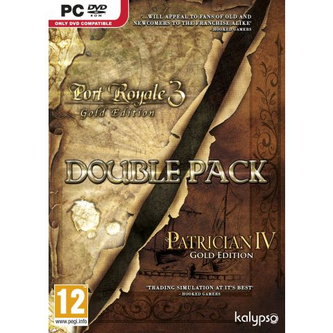 Patrician IV Gold and Port Royale 3 Gold Double Pack (PC DVD) (New)