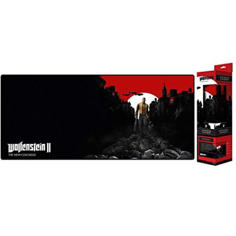 WOLFENSTEIN II The New Colossus Trail of the Dead Oversize Mousepad, 800 x 350 x 4 mm, Multi-colour (GE3441) (New)