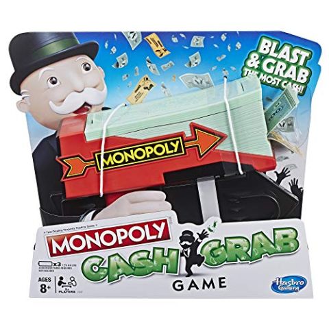 Hasbro Gaming MONOPOLY Cash Grab Game (New)