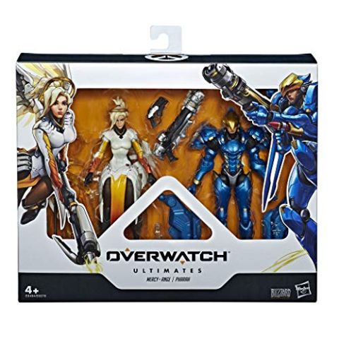 Overwatch Ultimates Series Pharah and Mercy Dual Pack 6 Inch Scale Collectible Action Figures (New)