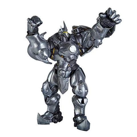 Overwatch Ultimates Series Reinhardt 6 Inch Scale Collectible Action Figure with Accessories, Blizzard Video Game Character (New)