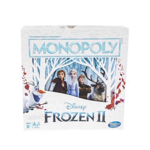 Monopoly Game: Disney Frozen 2 Edition Board Game for Ages 8 and up (New)