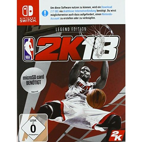 NBA 2K18 Legend Edition SWITCH [German Version] (New)