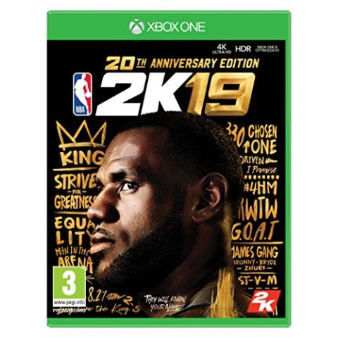 NBA 2K19 20th Anniversary Edition - Special Limited - Xbox One (New)