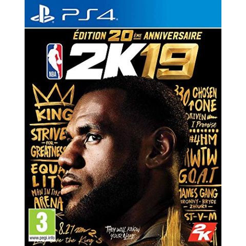 NBA 2K19 20th Anniversary Edition (PS4) (New)
