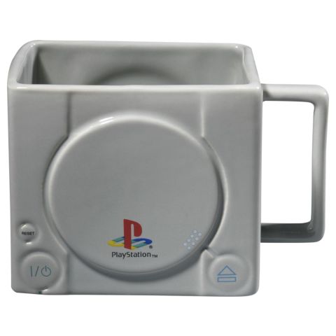 GB eye Ltd Playstation, Console, 3D Mug, Wood, Various, 15 x 10 x 9 cm (New)