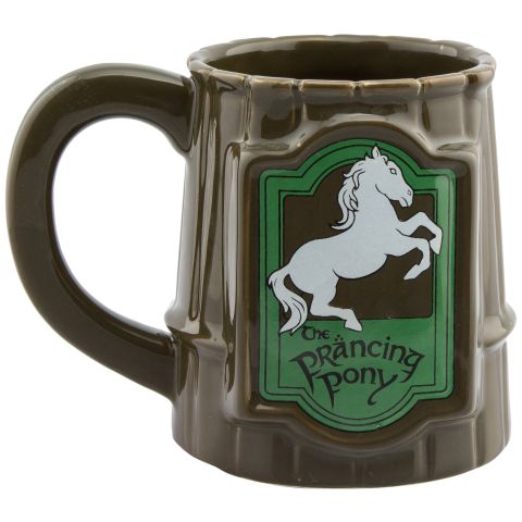 GB eye Lord of The Rings Prancing Pony Mug, Ceramic, Various, 13 x 11 x 11.5 cm (New)