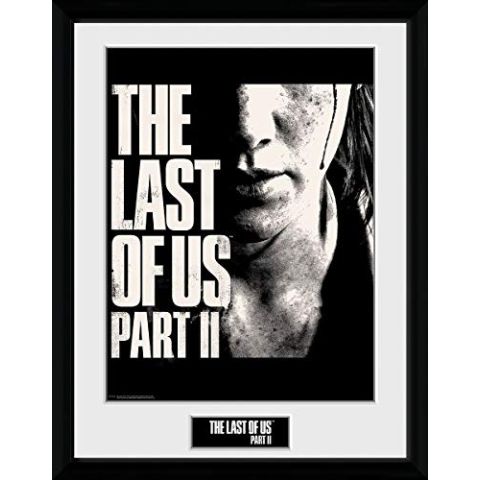 GB Eye Limited The Last Of Us 2 - Face Unisex Framed Image Standard, Plastics, 40 x 30 cm (New)