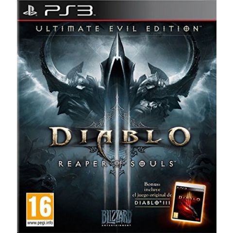 Diablo III (3): Reaper of Souls - Ultimate Evil Edition (Spanish Import) (PS3) (New)
