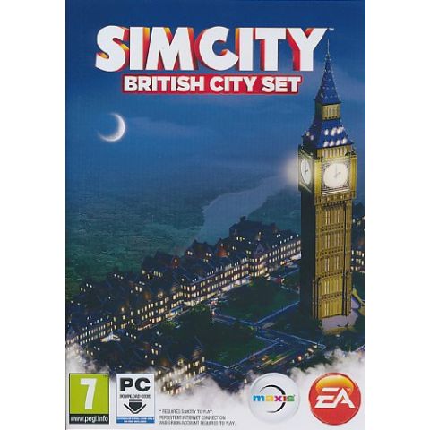 SimCity London City - British City Set (PC Code in a Box) (New)