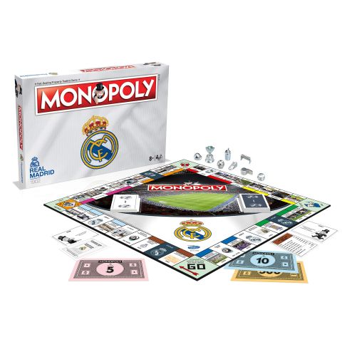 Winning Moves 034630 Real Madrid Monopoly (New)