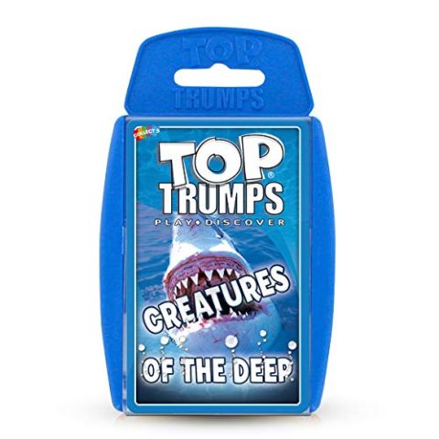 Top Trumps Creatures of the Deep Card Game (New)