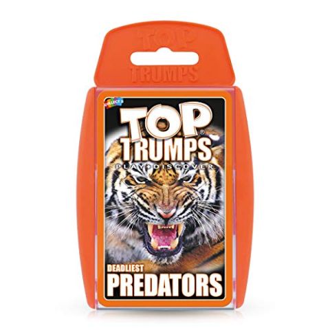 Top Trumps Deadliest Predators Card Game (New)