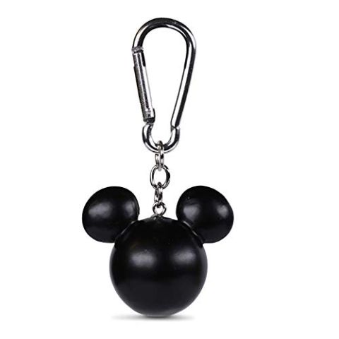 Disney Classic Mickey Mouse Head 3D Polyresin Keyring Keychain Fob (New)