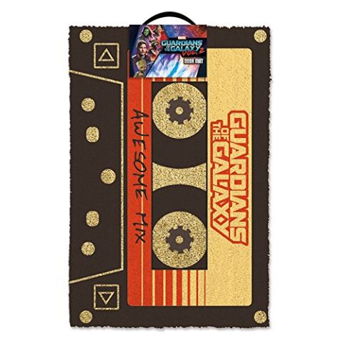 Guardians of the Galaxy Vol. 2 Awesome Mix Doormat, Coir, Multi-Colour, 60_x_40_cm (New)