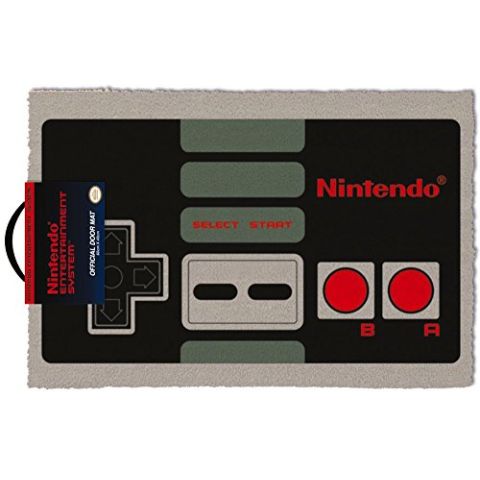 Nintendo Nes Controller Door Mat, Multi-Colour, 40 x 60 cm (New)
