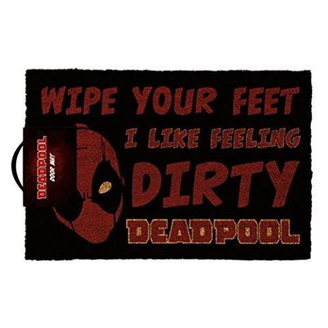 Deadpool Dirty Door Mat, Multi-Colour, 40 x 60 cm (New)