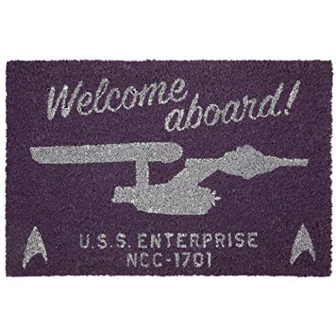 Star Trek Welcome Aboard! Unisex Door Mat multicolour, see description, (New)