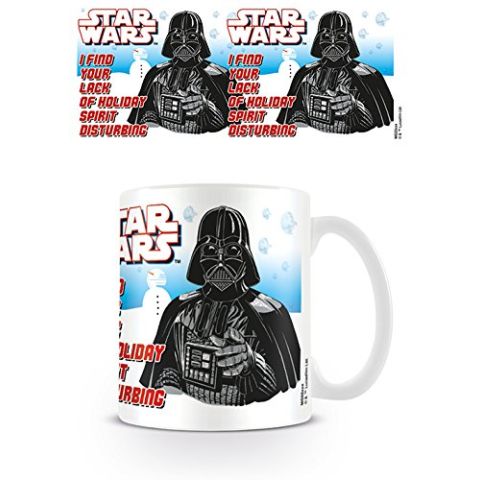 Star Wars MG24934 Coffee Holiday Spirit Mug, Ceramic, Multi-Colour (New)