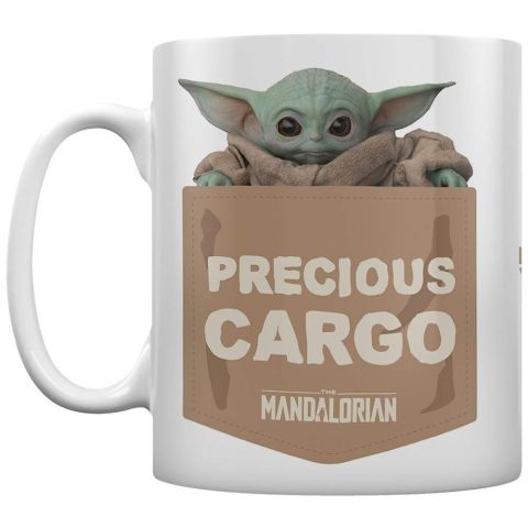 Star Wars The Mandalorian (Precious Cargo) Tea and Coffee Mug White, Ceramic White (New)