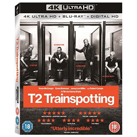 T2 Trainspotting [4K Ultra HD + Blu-ray + Digital] [2017] [Region Free] (New)