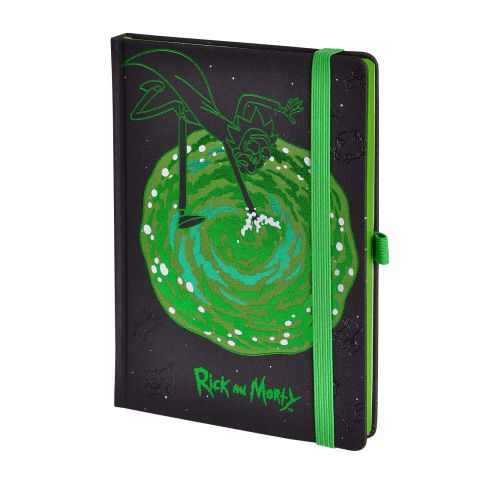 Rick and Morty Premium A5 Notebook - Multicoloured (New)