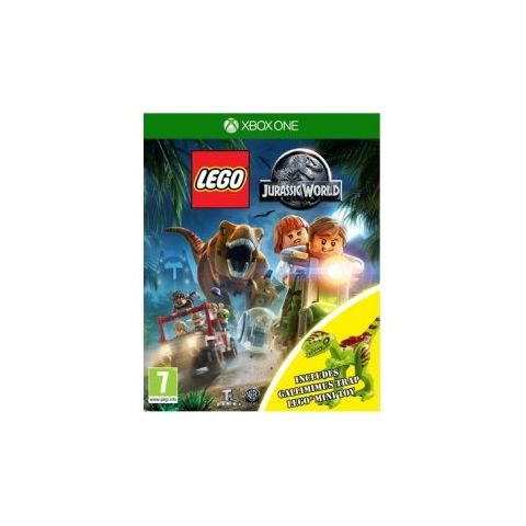 Lego Jurassic World Toy Edition XBOX One Game (with Gallimimus Dinosaur) (New)