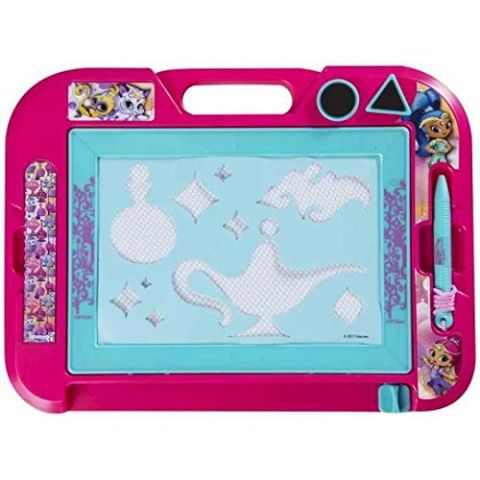 Sambro Shimmer and Shine Magnetic Scribbler-Educational Toy-Suitable for Children from 3 Years of Age, Multicolour (New)