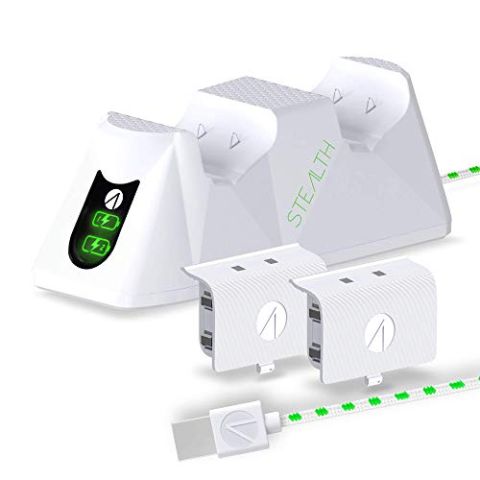 Stealth Sx-C100 X Twin Charging Dock for Xbox Series X/S - White (Xbox Series X) (New)