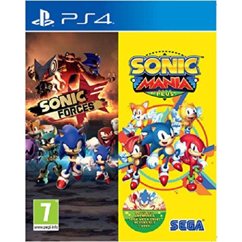 Sonic Forces & Sonic Mania Plus Double Pack (New)